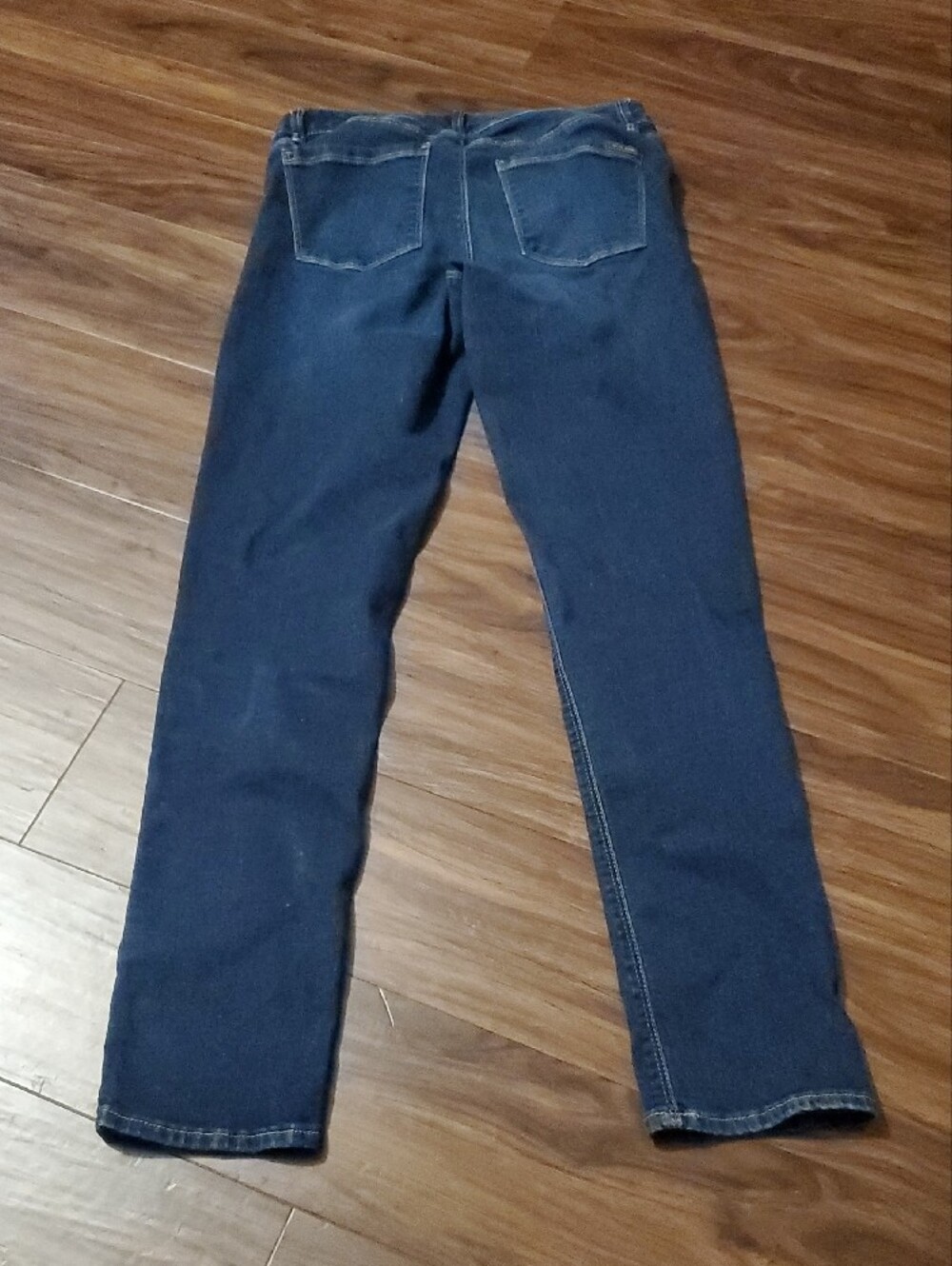 White House Black Market Indigo Straight-Leg Jeans - Picture 8 of 10